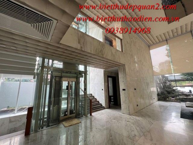 Biệt thự Thảo Điền view sông Sài Gòn có thang máy Biệt thự Thảo Điền view sông Sài Gòn có thang máy