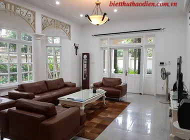 Biệt thự phường Thảo Điền đẹp trong compound cho thuê