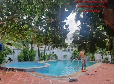 Cho thuê biệt thự thảo điền hồ bơi sân vườn