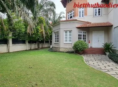 Cho thuê villa đẹp trong compound phường Thảo Điền