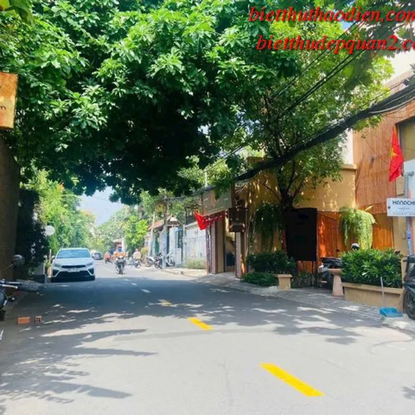 Bán villa đường Ngô Quang Huy Thảo Điền