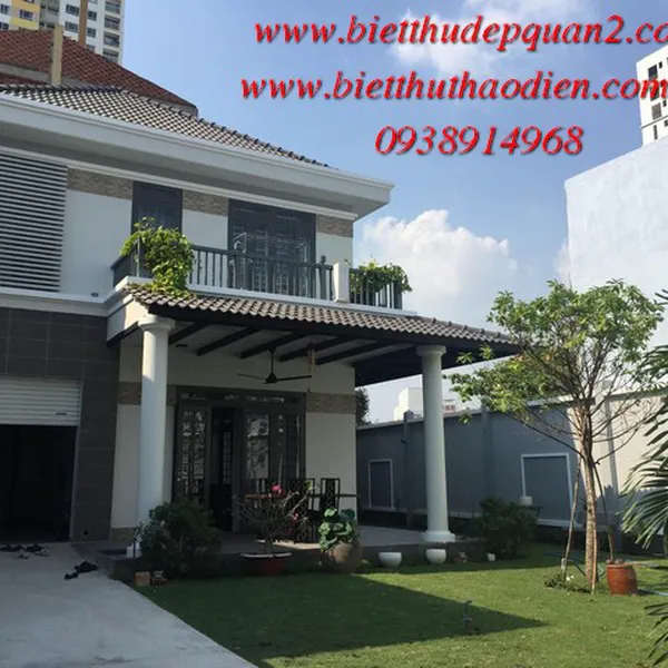 Nice villa and big garden for rent