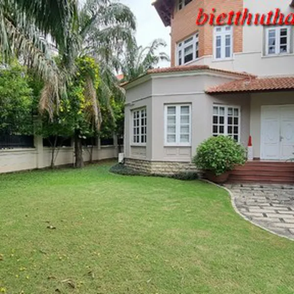 Cho thuê villa đẹp trong compound phường Thảo Điền