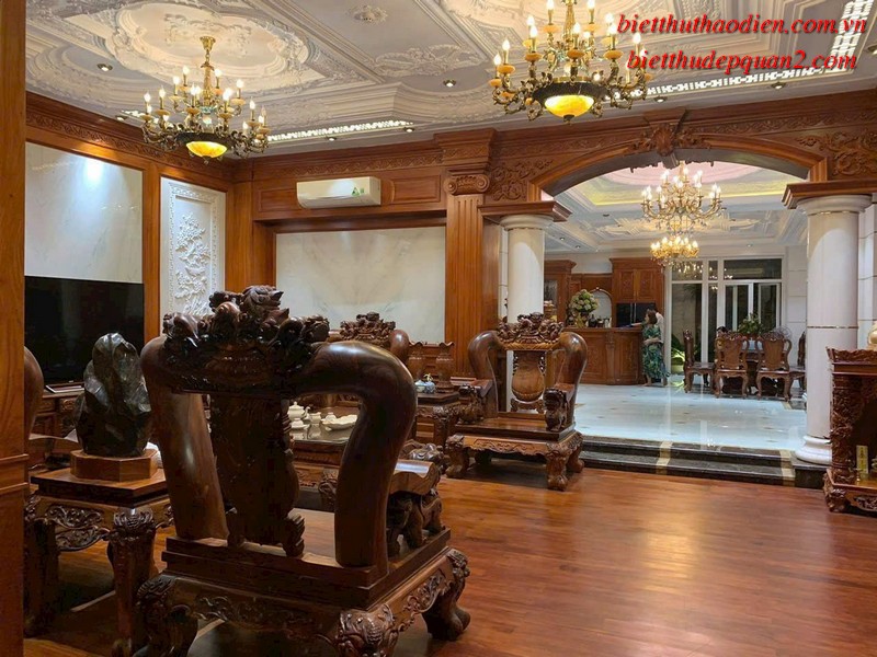 Không gian nội thất villa sang trọng Không gian nội thất villa sang trọng