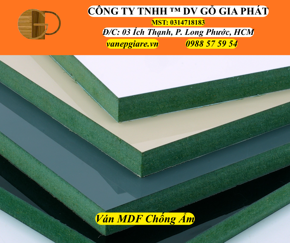 Ván MDF Chống Ẩm