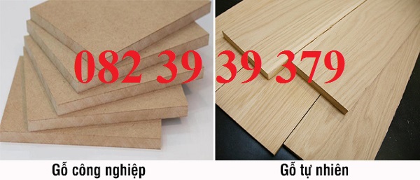 So sánh gỗ công nghiệp và gỗ tự nhiên So sánh gỗ công nghiệp và gỗ tự nhiên
