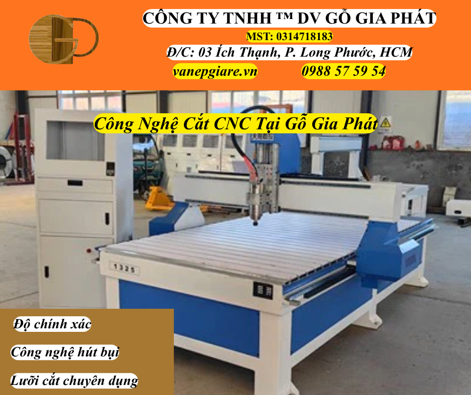 Công Nghệ Cắt CNC Tại Gỗ Gia Phát