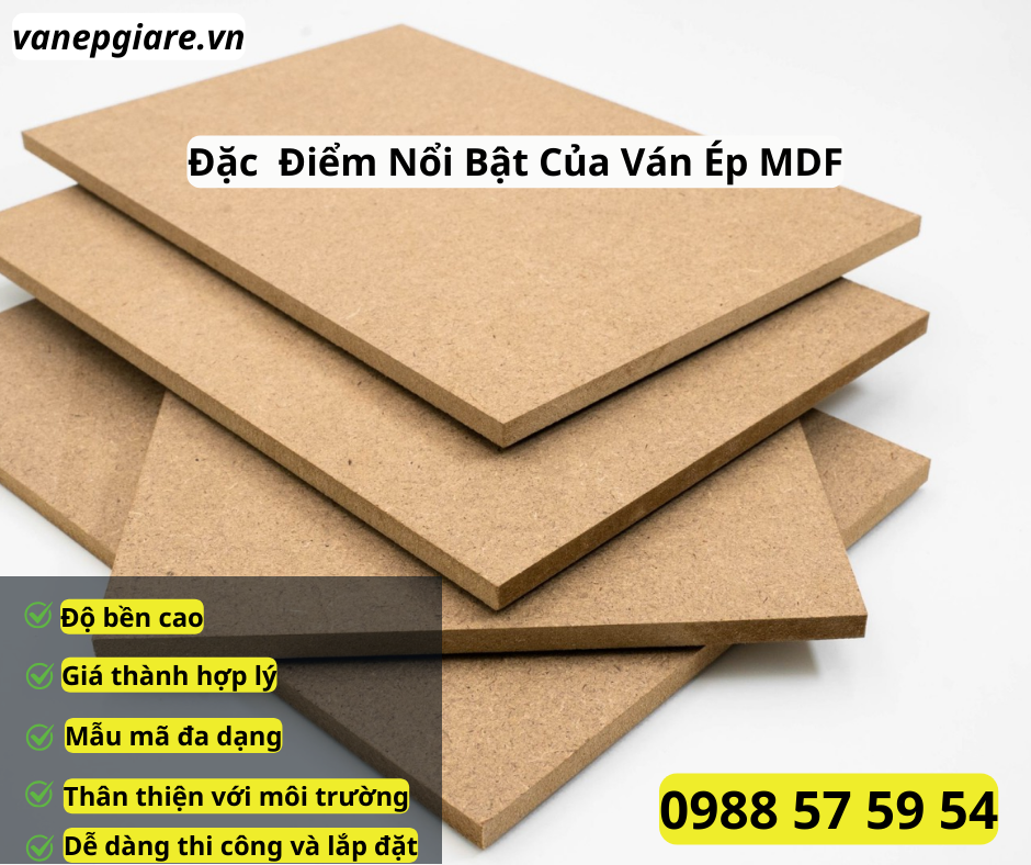 Đặc Điểm Của Ván Ép MDF Mang Lại