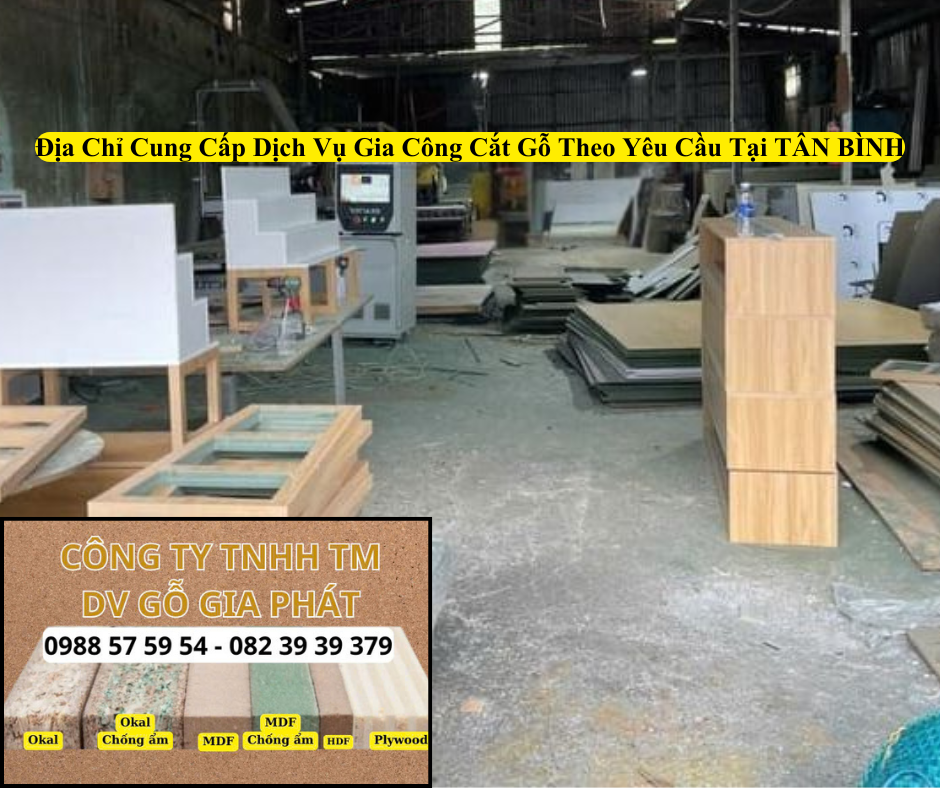 Địa Chỉ Cung Cấp Cắt Ván Theo Yêu Cầu Tại Tân Bình