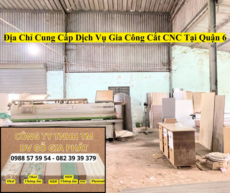 Địa Chỉ Cung Cấp Dịch Vụ Gia Công Cắt CNC Tại Quận 6