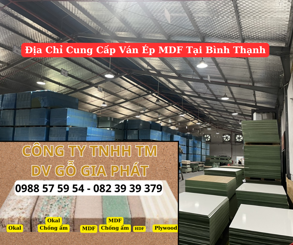 Địa Chỉ Cung Cấp Ván Ép MDF Tại Bình Thạnh