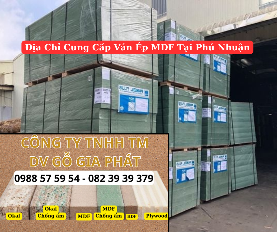 Địa Chỉ Cung Cấp Ván Ép MDF Tại Phú Nhuận