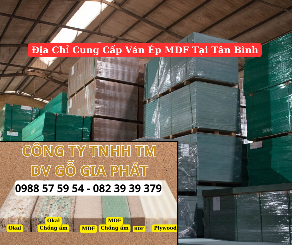 Địa Chỉ Cung Cấp Ván Ép MDF tại Tân Bình
