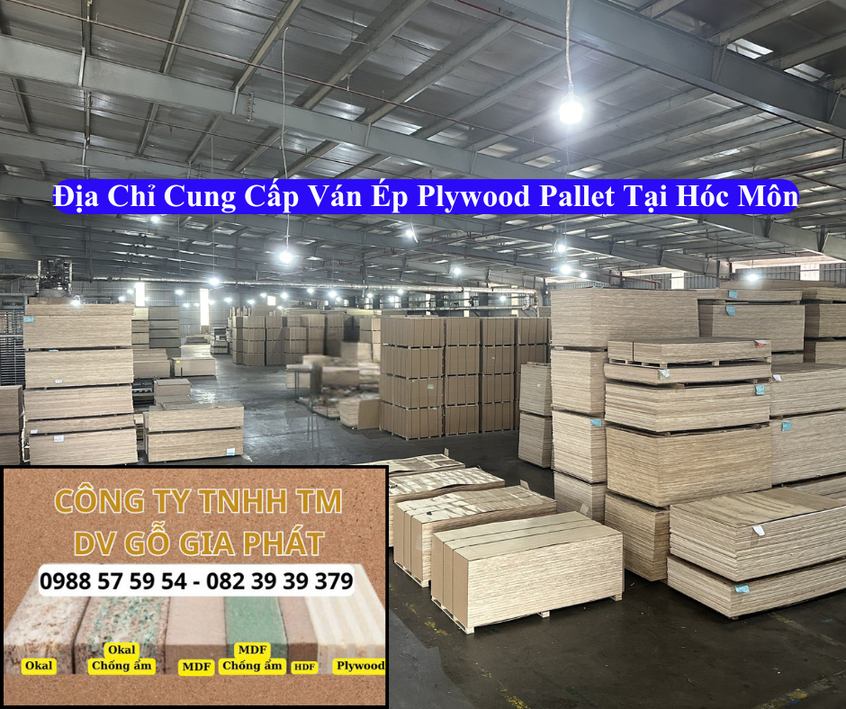 Địa Chỉ Cung Cấp Ván Ép Pallet Giá Tốt Tại Hóc Môn