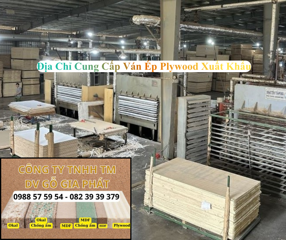 Địa Chỉ Cung Cấp Ván Ép Plywood Xuất Khẩu