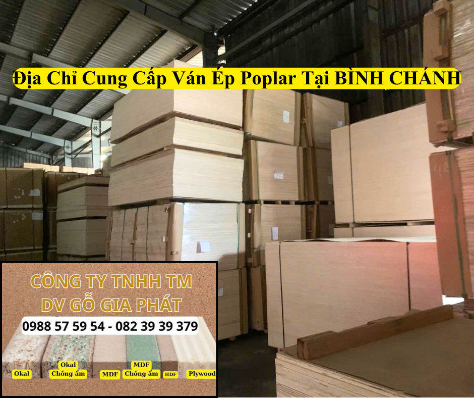 Địa Chỉ Cung Cấp Ván Ép Poplar Tại Bình Chánh