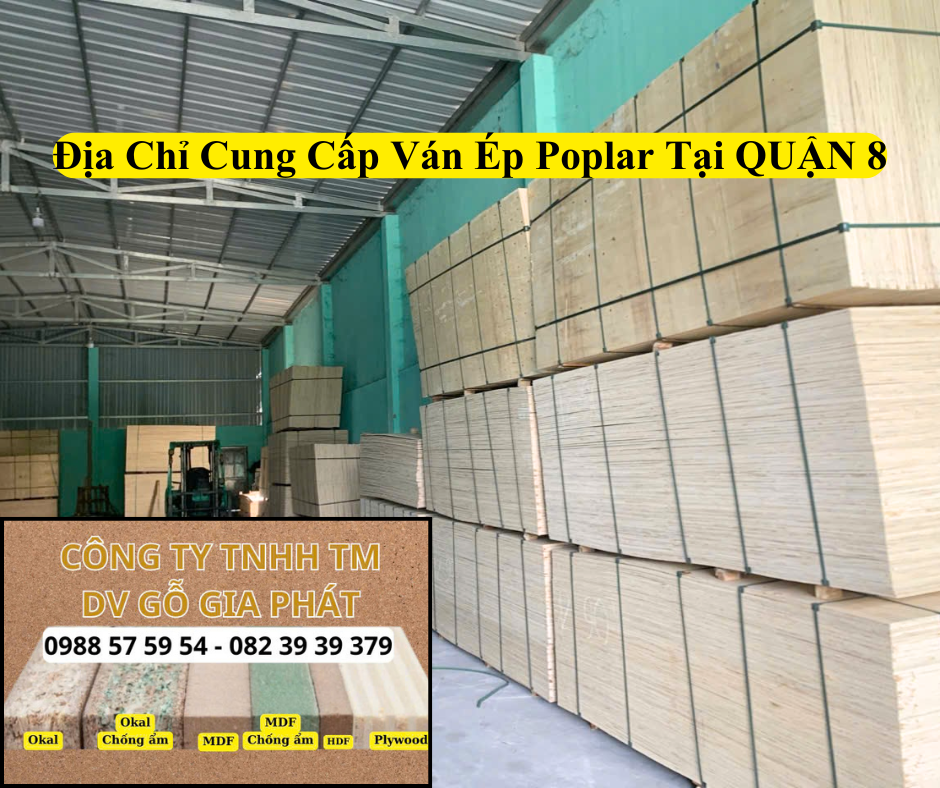 Địa Chỉ Cung Cấp Ván Ép Poplar Tại Quận 8