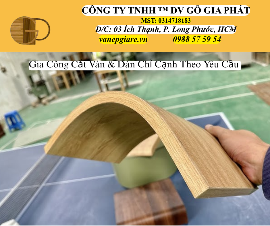 Gia Công Cắt Ván Và Dán Chỉ Cạnh Theo Yêu Cầu Giá Rẻ Tại Bình Chánh
