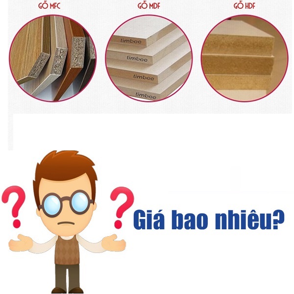 Giá ván gỗ công nghiệp Giá ván gỗ công nghiệp