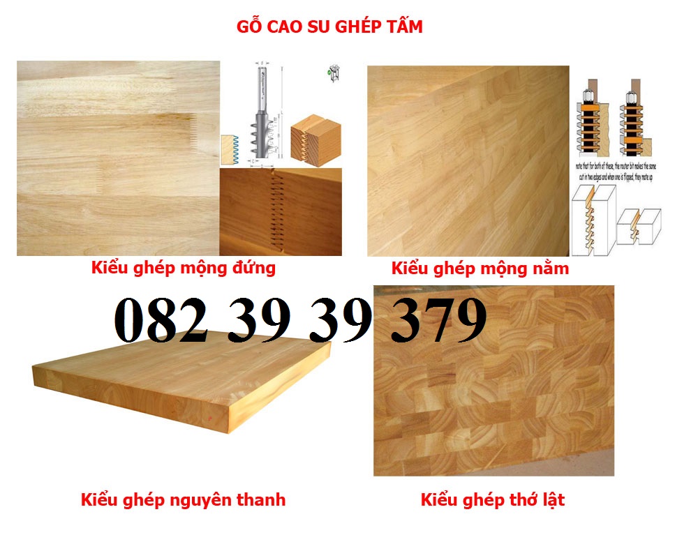 gỗ ghép cao su gỗ ghép cao su