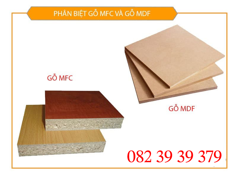 So sánh và phân biệt MDF và MFC So sánh và phân biệt MDF và MFC