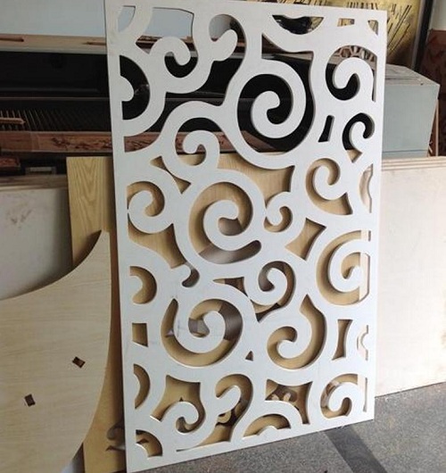 MDF cắt CNC làm vách ngăn. MDF cắt CNC làm vách ngăn.