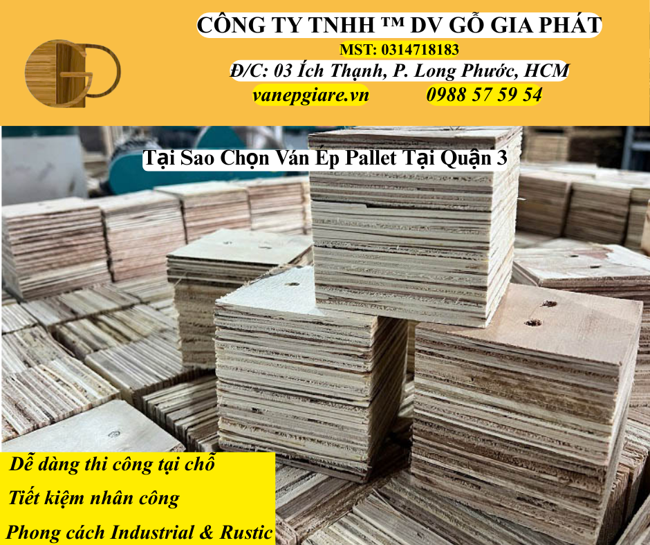 Tại Sao Chọn Ván Ép Pallet Tại Quận 3