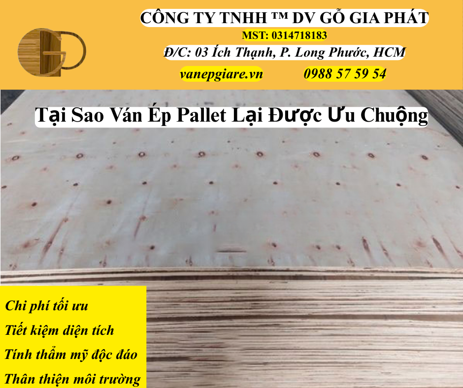Tại Sao Ván Ép Plywood Pallet Lại Được Ưu Chuộng