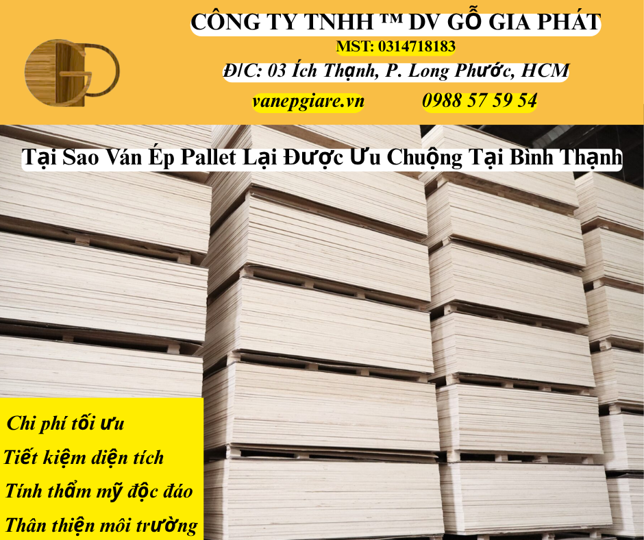 Tại Sao Ván Ép Pallet Lại Được Ưu Chuộng Tại Bình Thạnh