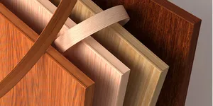 Gỗ MDF phủ melamine.
