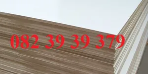 Ván mdf phủ melamine trắng