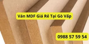 Ván MDF Giá Rẻ Tại Gò Vấp