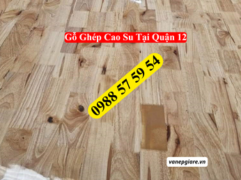 Nội thất gỗ cao su Quận 12
