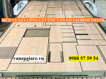 DỊCH VỤ GIA CÔNG CẮT CNC VÁN GỖ TẠI BÌNH THẠNH – TINH TẾ, CHUẨN XÁC, GIAO NHANH