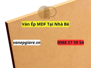 Ván Ép MDF Tại Nhà Bè
