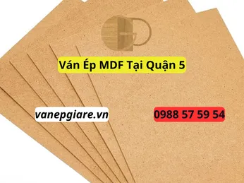 Ván Ép MDF Tại Quận 5
