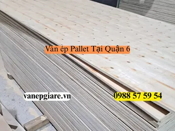 Ván Ép Pallet Tại Quận 6: Tối Ưu Hóa Kho Bãi Và Vận Chuyển Hàng Hóa