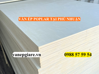 VÁN ÉP POPLAR TẠI PHÚ NHUẬN – GIẢI PHÁP NỘI THẤT TINH TẾ, TỐI ƯU CHO NHÀ PHỐ TRUNG TÂM