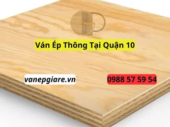 Ván Ép Thông Tại Quận 10