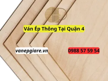 Ván Ép Thông Tại Quận 4