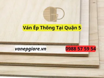 Ván ép Thông tại Quận 5