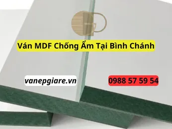 Ván MDF Chống Ẩm Tại Bình Chánh