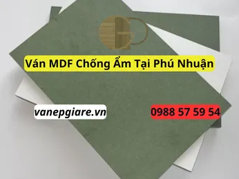 Ván MDF Chống Ẩm Tại Phú Nhuận