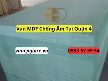 Ván MDF Chống Ẩm Tại Quận 4