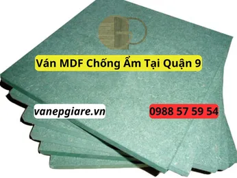 Ván MDF Chống Ẩm Tại Quận 9