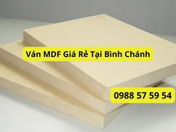 Ván MDF Giá Rẻ Tại Bình Chánh