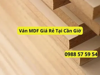 Ván MDF Giá Rẻ Tại Cần Giờ