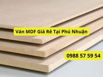 Ván MDF Giá Rẻ Tại Phú Nhuận
