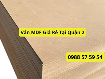 Ván MDF Giá Rẻ Tại Quận 2