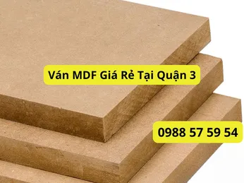 Ván MDF Giá Rẻ Tại Quận 3